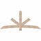 Ekena Millwork Alberta Smooth Timber Gable Bracket, Douglas Fir, 84"W x 38"H x 1 1/2"D x 5 1/2"F, 11/12 Pitch GBW084X38X0206ALB00SDF - alternate 1